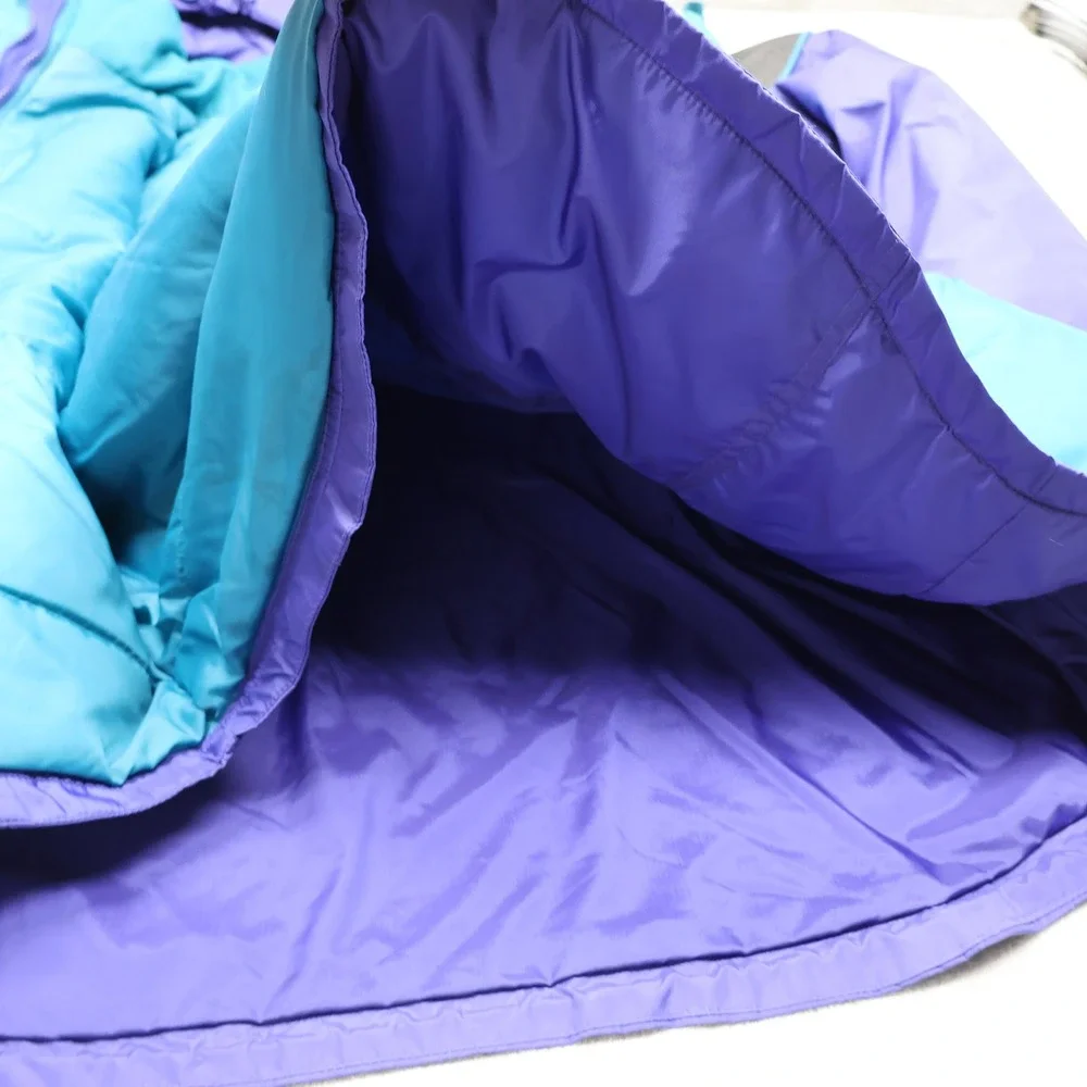 Columbia Jacket Womens Large Purple Insulated Ski Snow Removable Liner 3in1 VTG